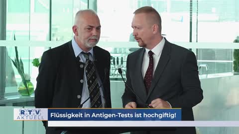 Flüssigkeit in Antigen-Tests ist hochgiftig!