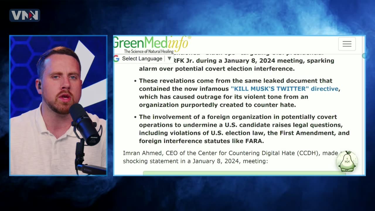 EXPOSED: CEO Imran Ahmed plotted to kill 𝕏 , plotting “BLACK OPS” campaign to silence RFK Jr