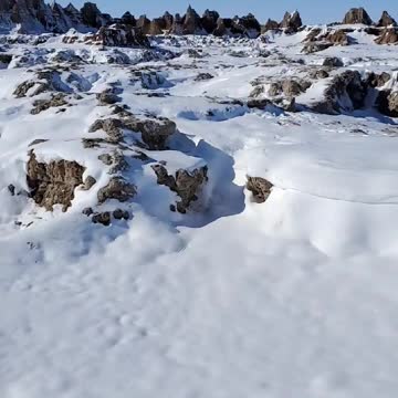Snowy Badlands