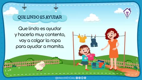 QUE LINDO ES AYUDAR