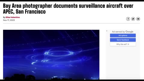STRANGE SKIES APPEAR OVER APEC MEETING! IS IT SURVEILLANCE OR IS SOMETHING ELSE