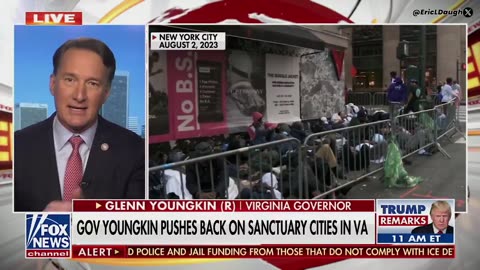 Glenn Youngkin to defund Virginia 'sanctuary' cities that refuse to cooperate with ICE deportations