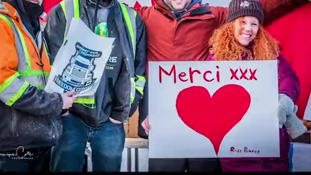 CANADIAN CONVOY SHOWS STRENGTH AND UNITY AMONG CITIZENS