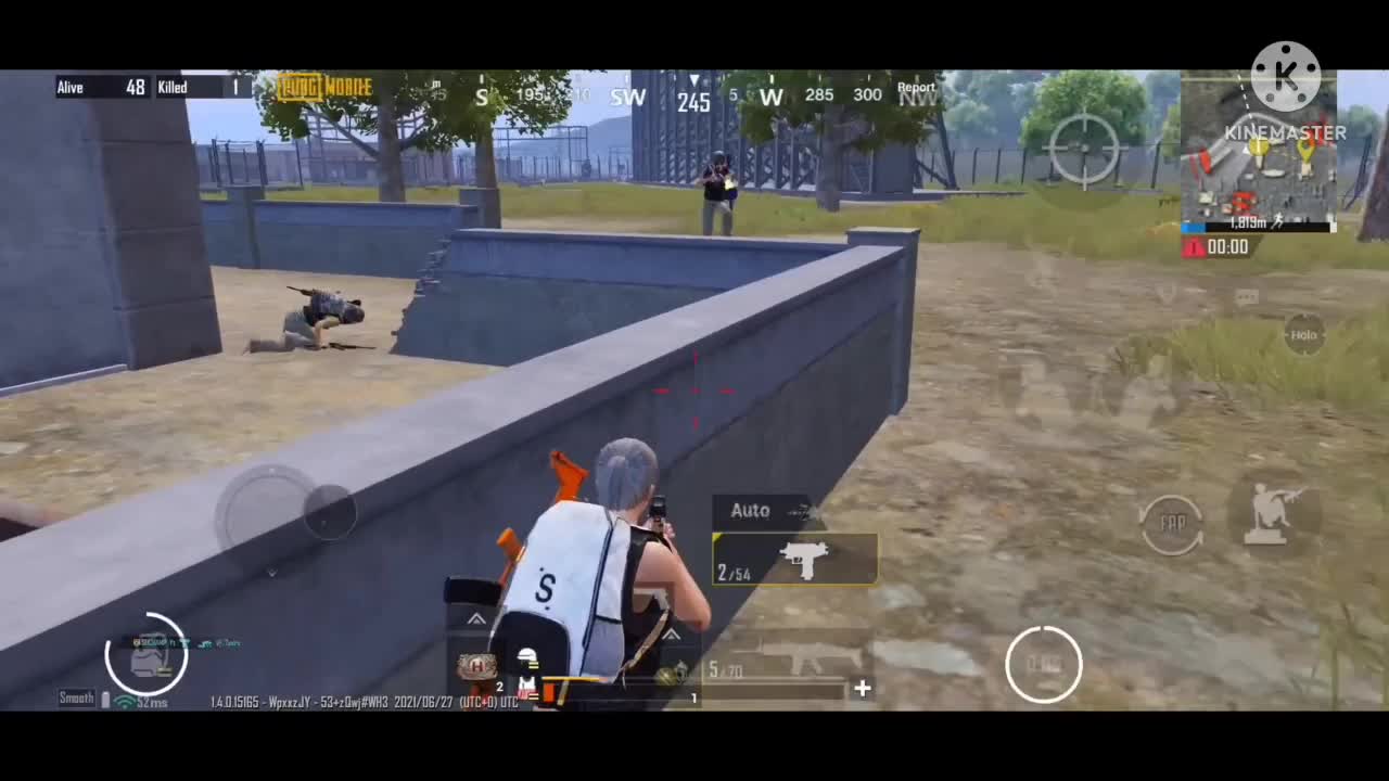 BEST 1V4 😱 HACKER