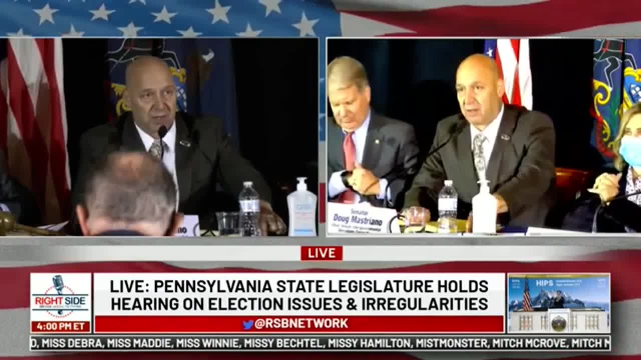 Doug Mastriano’s Final speech - PA hearing 2020 election