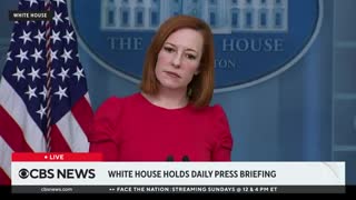 Reporter to Psaki: "What is the plan for Americans who are going to have to be living with these high oil prices?"