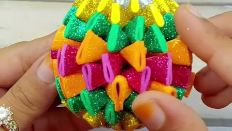 Beautiful Xmas Tree Ornaments❄Handmade Christmas Ball🎄DIY Christmas Crafts Idea🎄