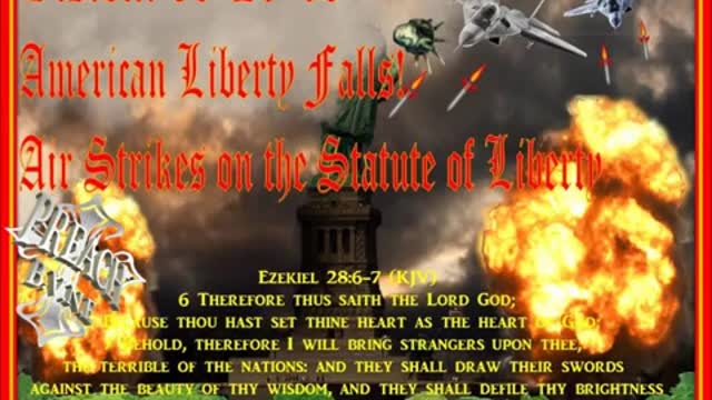 Prophetic Vision 9-21-16 Liberty is Fallen, the Head of the Statue of Liberty Falls Off