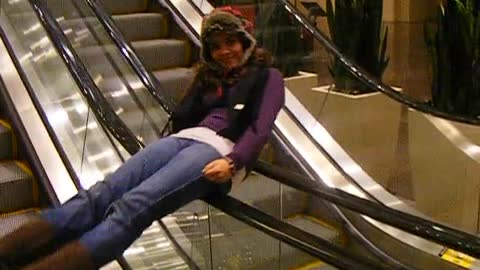 Escalator fun