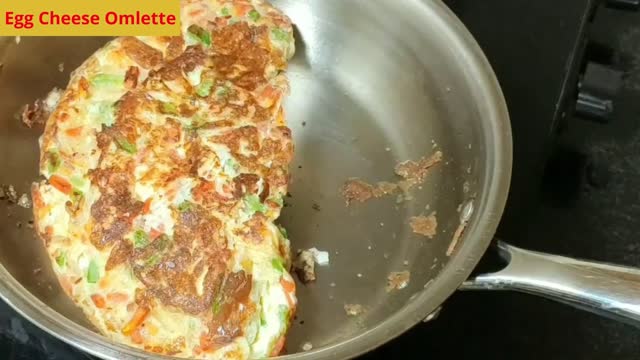 Tasty Egg Cheese Omelette