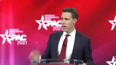 Senator Josh Hawley CPAC 2022 Speech