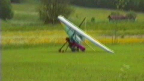 Marie F. Peter W. and Al G. Hang gliding in Greifenburg