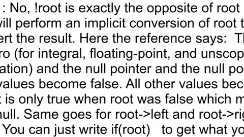 whats the difference between root and rootNULL