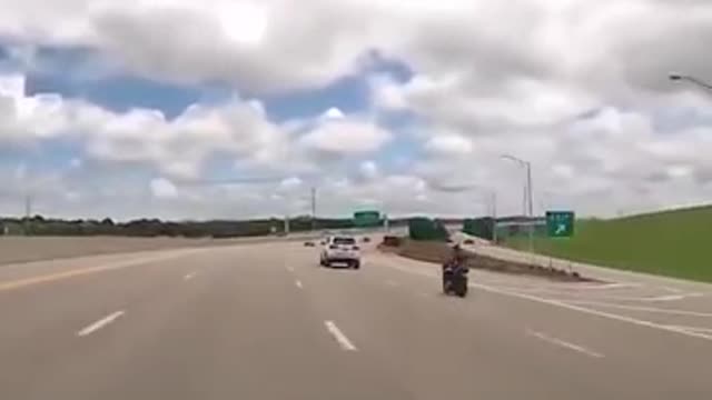 Motorcycle Crash Caught On Camera!