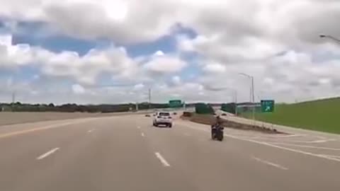 Motorcycle Crash Caught On Camera!