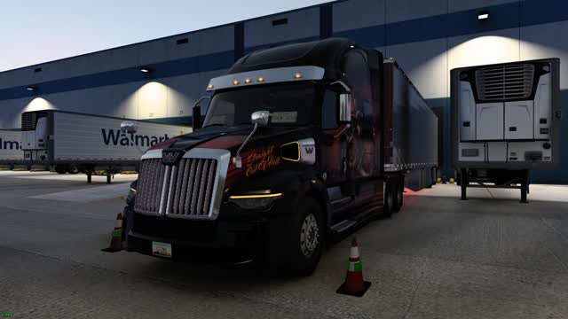 Driving the new Western star 57X