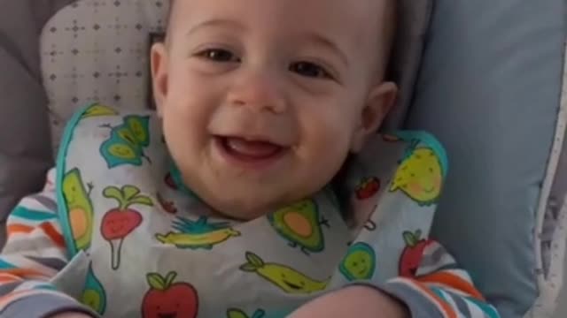 Adorable Laughing Baby