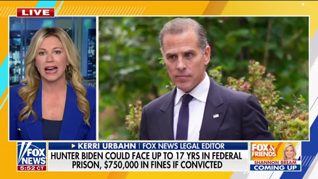 Hunter Biden's trial will reveal 'very embarrassing' details_ Kerri Urbahn