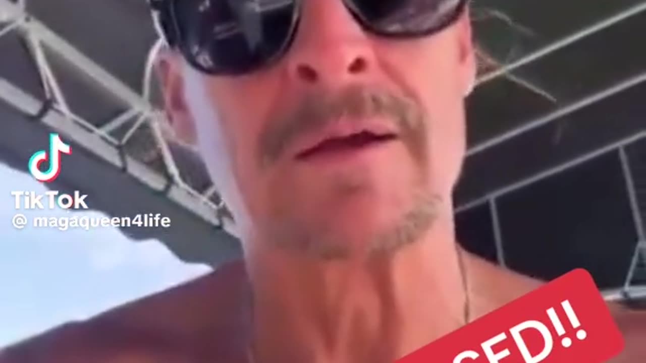 Kid Rock is pissed