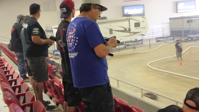 RC car racing at South Point on May 5, 2018.