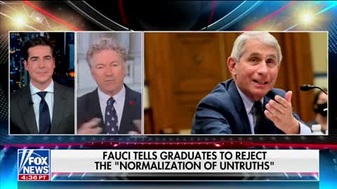 Sen. Rand Paul: I Think It’s Dr. Fauci That Has ‘Normalized Untruths’.