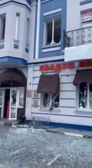The consequences of shelling and strikes in Akhtyrka in the Sumy region