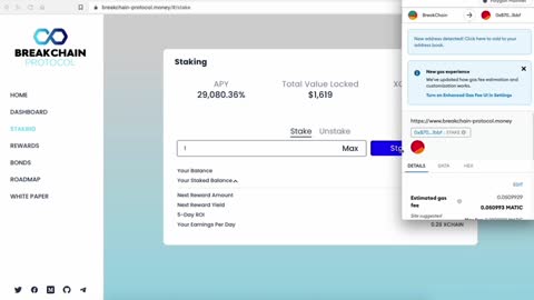 Staking XCHAIN