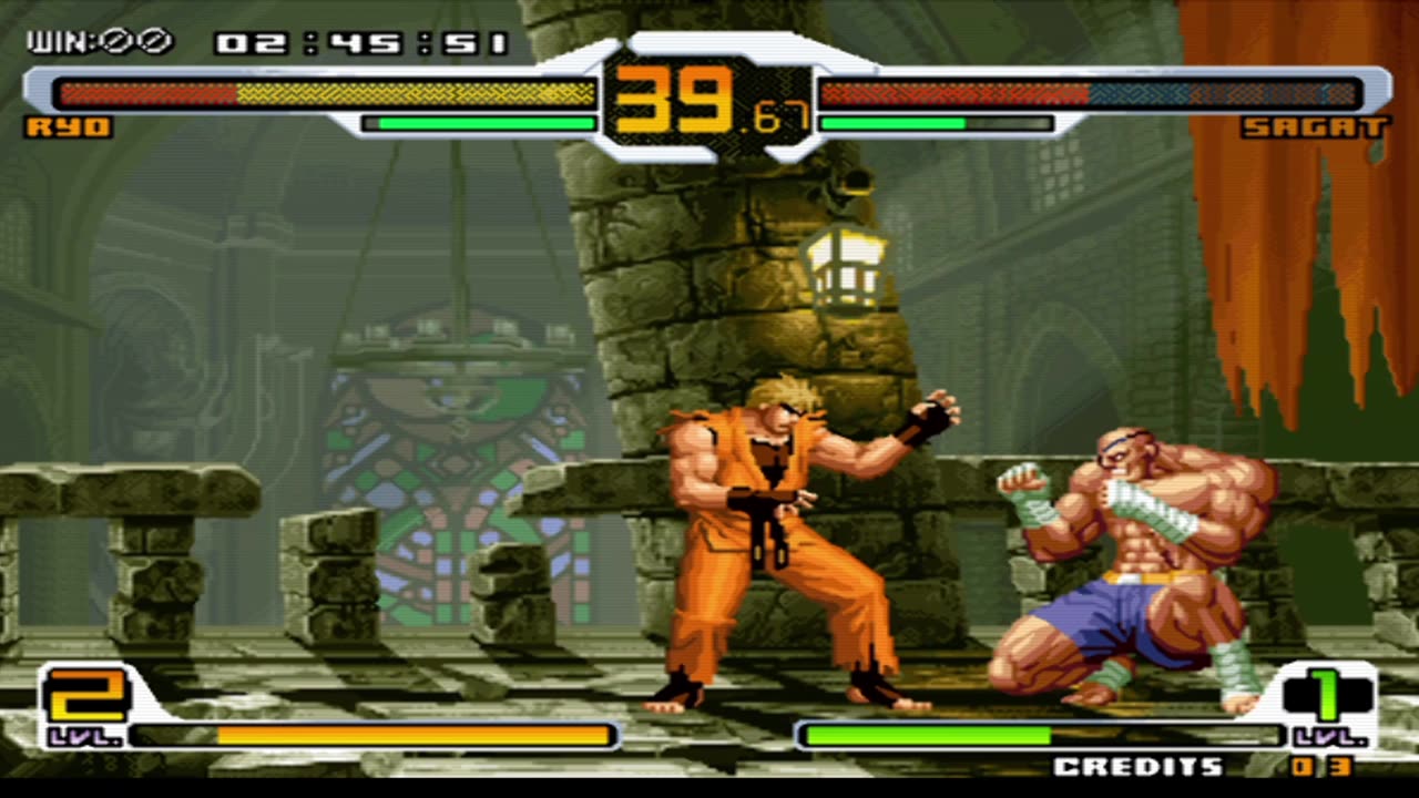 Ryo vs Sagat