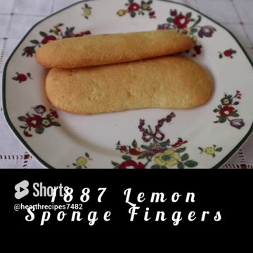 1887 Lemon Sponge Fingers