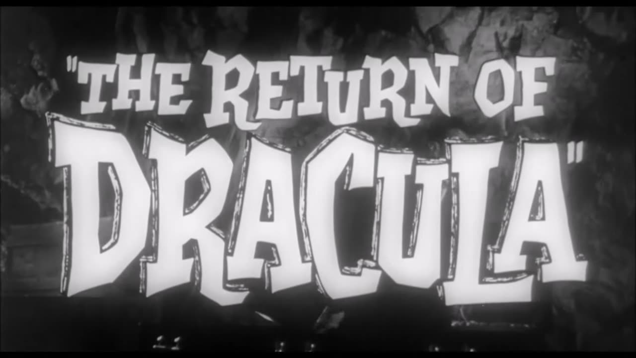 RETURN OF DRACULA (1958) Francis Lederer