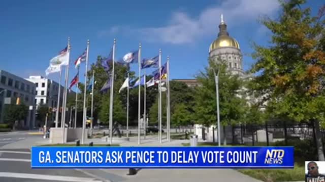 PENCE ASKED TO DELAY ELECTORAL CERTIFICATION.
