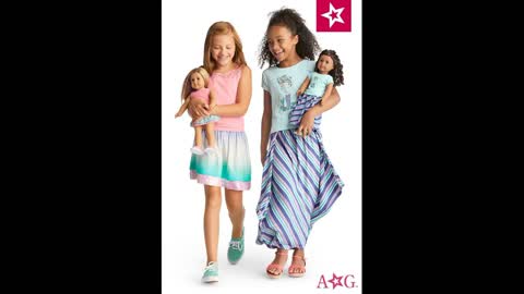 Cute babies with cute dolls