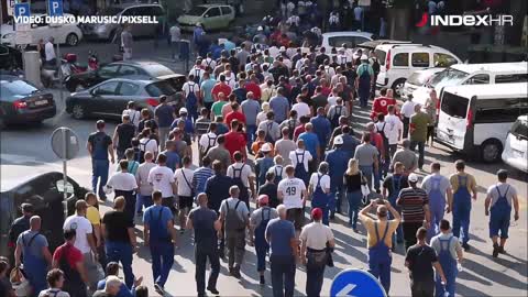 Radnici Uljanika nastavljaju štrajkati