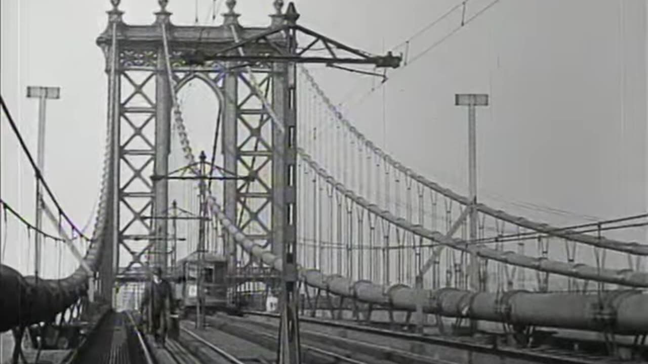 Over The East River by Ford Motor Company (Early 1900s)