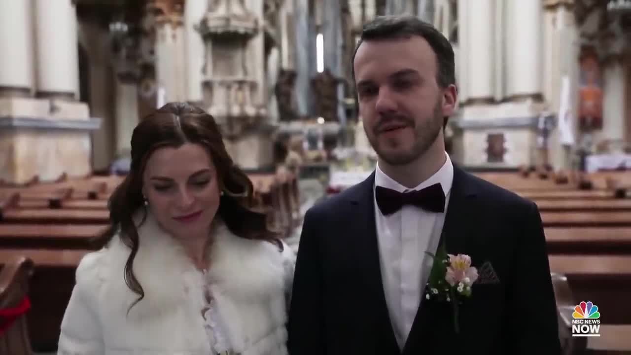 Ukrainian Couple Go Ahead With Wedding Despite Russian Invasion