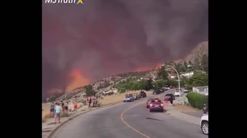 KELOWNA, B.C. in STATE OF EMERGENCY!They are burning it down to build back better