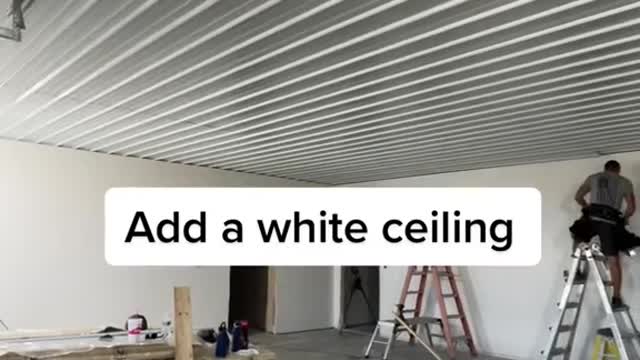Just a couple hours of work and this garage is totally transformed.