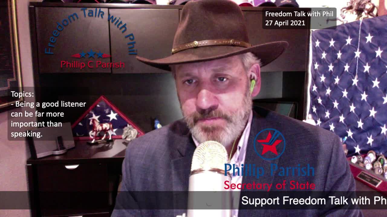 Freedom Talk with Phil - 27 April 2021