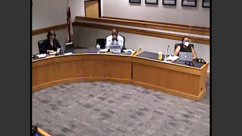 School Board Meeting - Woman is not happy and tells board how she feels