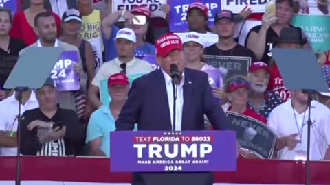 Trump revels in Democratic turmoil