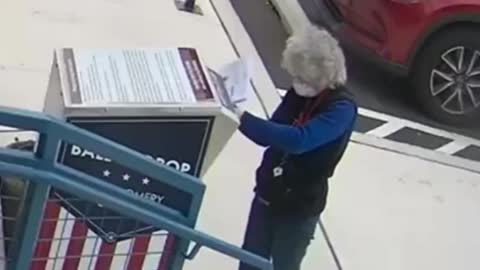 Do you know this ballot trafficker in Montgomery County Pennsylvania?