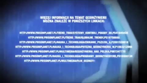 CHEMTRAILS w służbie geoinżynierii i ludobójstwu NATO?