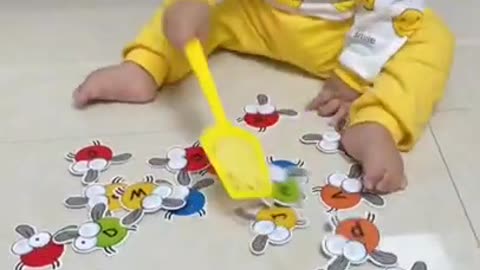 Cute baby nice video