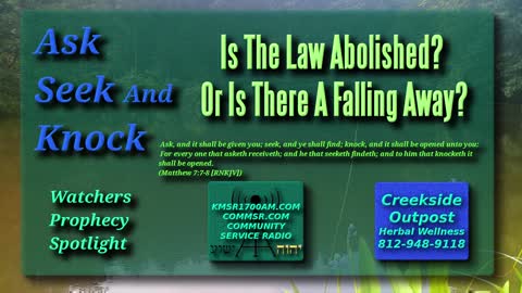 Is The Law Abolished? Or Is There A Falling Away?