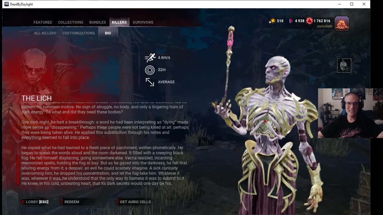 (DBD) New Killer The Lich Lore and Gameplay