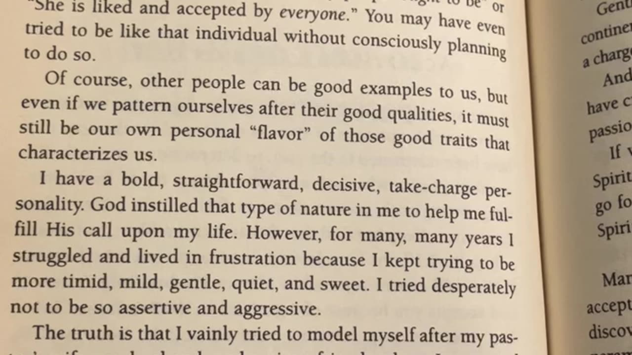 Chapter 11 “Self Rejection and Self Acceptance by Joyce Meyer