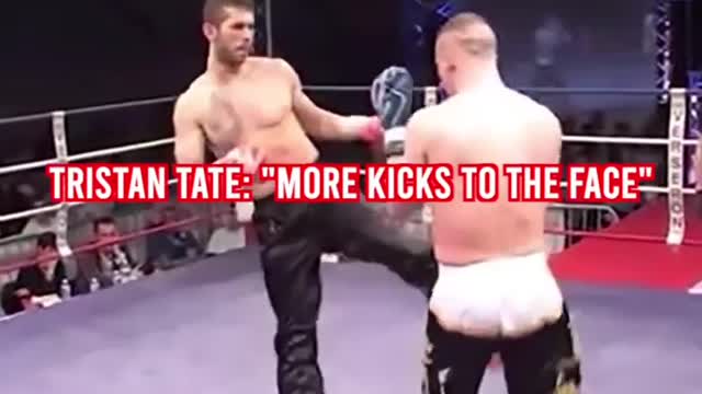 Andrew Tate Wins A Match With A Broken Arm