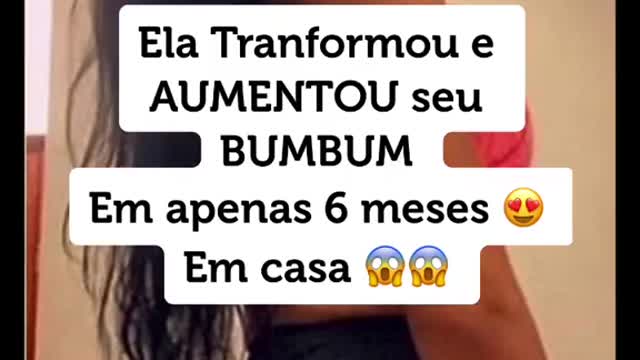 🤩Bumbum enorme nunca foi tão fácil