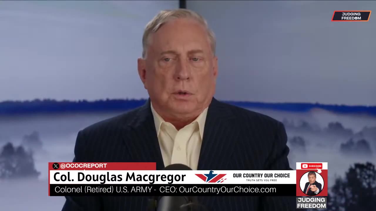 Col. Douglas Macgregor :How the Ukraine War Will End