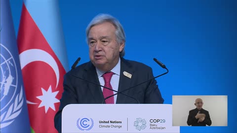 Climate Action Summit at COP29 - UN Chief Remarks